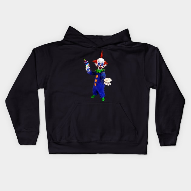 Killer Klown Tiny Kids Hoodie by BigOrangeShirtShop